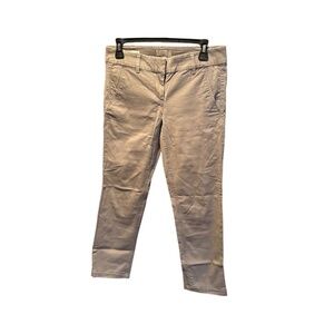 Loft Outlet Petite Modern Chino Crop Pants in Gray 0P